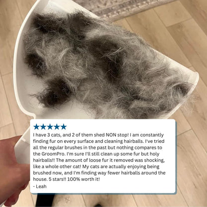 GroomPro™ 2.0 - The #1 Cat Shedding Solution